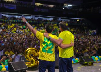 Bolsonaro e Michelle participam de grande evento em apoio ao Capitão Alberto Neto e Professora Maria do Carmo neste segundo turno