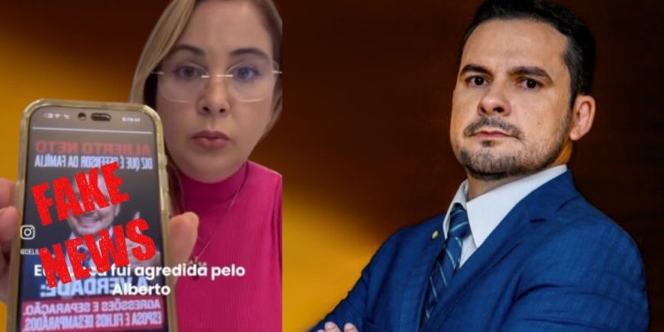 Ex-mulher de Alberto Neto nega ter sofrido violência doméstica e manda recado a David Almeida: “não vai ficar assim”