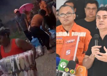 Equipe de David Almeida é pega pela Polícia Federal dando rancho e água para eleitores; vídeo