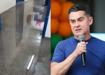 Vídeo mostra UBS alagada na Zona Leste de Manaus