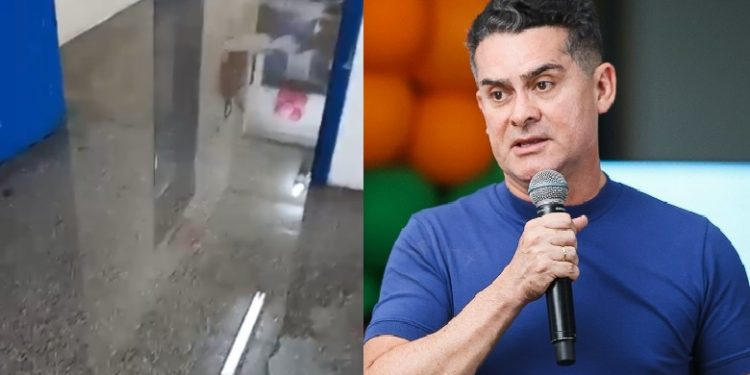 Vídeo mostra UBS alagada na Zona Leste de Manaus