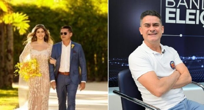 David Almeida fingiu que estava em Manaus quando na verdade estava na festa milionária da filha no Nordeste