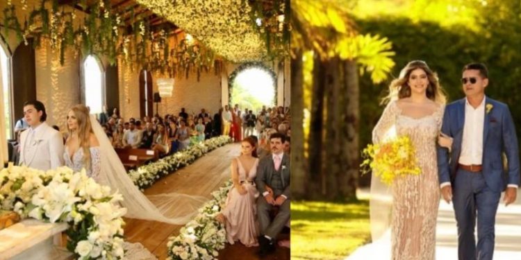 Casamento milionário da filha de David Almeida é noticia na mídia nacional