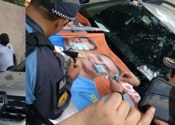 Apoiador de David Almeida é preso com dinheiro e material de divulgação do candidato