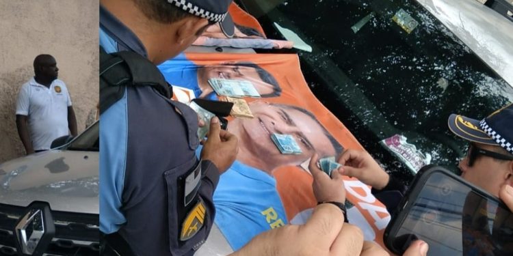 Apoiador de David Almeida é preso com dinheiro e material de divulgação do candidato