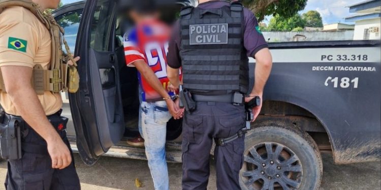 Polícia prende mototaxista após oferecer carona e estuprar vizinha de 13 anos no Amazonas