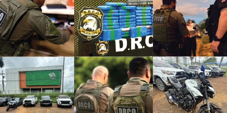 Polícia Civil do Amazonas impõe prejuízo recorde de R$ 61 milhões ao crime organizado e tem melhor resultado do Brasil