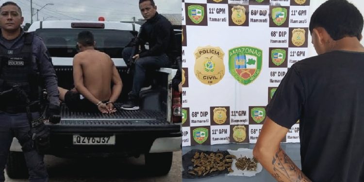 Polícia prende homens com drogas, munições, dinheiro e outros materiais, em Itamarati