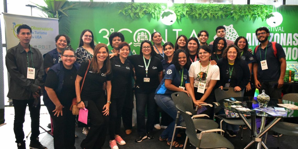 Curso de Turismo da UEA exibe projetos de extensão na 3ª Conta Amazonas e no 3º Festival Amazonas de Turismo