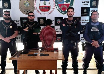Polícia prende homem por manter a companheira em cárcere privado no interior do AM