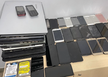 Polícia Civil apreende aparelhos eletrônicos roubados durante operação no Centro de Manaus