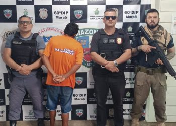 Em Maraã, Polícias Civil e Militar prendem homem em flagrante por tentativa de homicídio qualificado