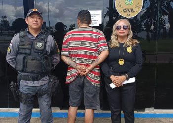 Polícia prende homem por violação de domicílio e violência doméstica contra ex-companheira em Santa Isabel do Rio Negro