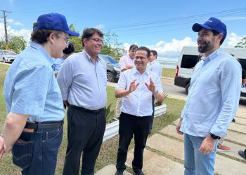 Vereador Eduardo Alfaia acompanha ministros do STF e STJ em visita à rede de abastecimento de água e saneamento básico em Manaus