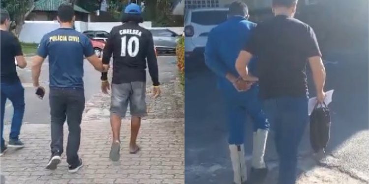 Vizinho e padrasto são presos por estupro de vulnerável e favorecimento à prostituição contra criança de 10 anos