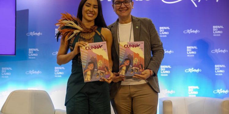 “As aventuras da Cunhã”: Editora UEA lança HQ na Bienal do Livro 2025, no Rio de Janeiro