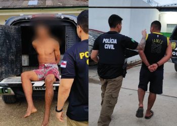 Polícia Civil prende dois homens por agredir um adolescente e roubar um cordão avaliado em R$ 1,2 mil em Jutaí