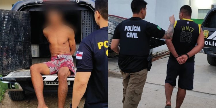Polícia Civil prende dois homens por agredir um adolescente e roubar um cordão avaliado em R$ 1,2 mil em Jutaí