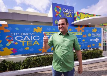 Presidente Roberto Cidade comemora inauguração de mais um centro especializado para crianças com TEA (CAIC TEA), na zona Norte
