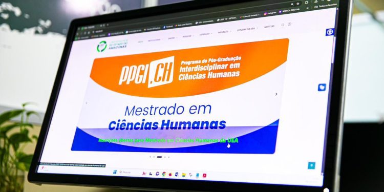 Inscrições abertas para Mestrado em Ciências Humanas da UEA
