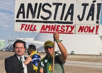 Em Brasília, Capitão Alberto Neto defende anistia ampla e critica arbitrariedades do STF