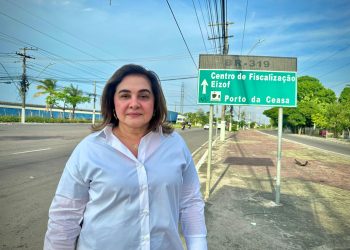Maria do Carmo questiona por que ‘velha política’ só aparece na BR-319 em época de eleição