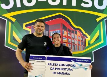 Campeã mundial Emily karoliny representará o Amazonas no Campeonato Brasileiro de Jiu-Jitsu em São Paulo