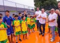 Governador interino Roberto Cidade reforça ações de esporte e lazer com entrega do Centro Social Chapéu de Zinco, no bairro Betânia