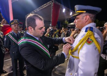 Governador interino Roberto Cidade destaca valorização da Polícia Militar do Amazonas durante homenagem aos 189 anos da corporação