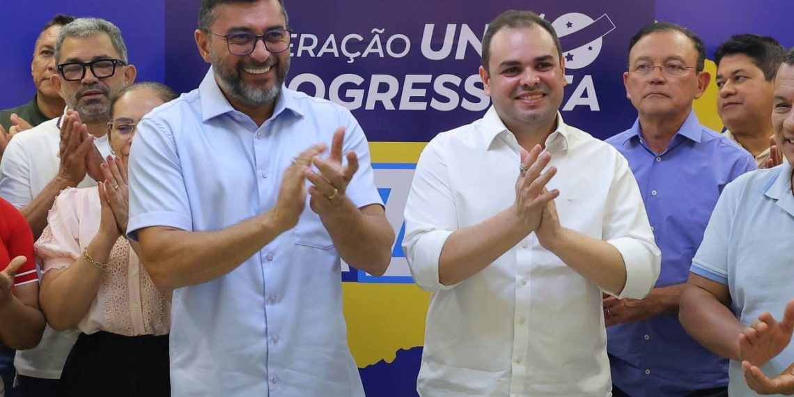 Wilson Lima reúne prefeitos e vice-prefeitos da federação União Progressista no Amazonas
