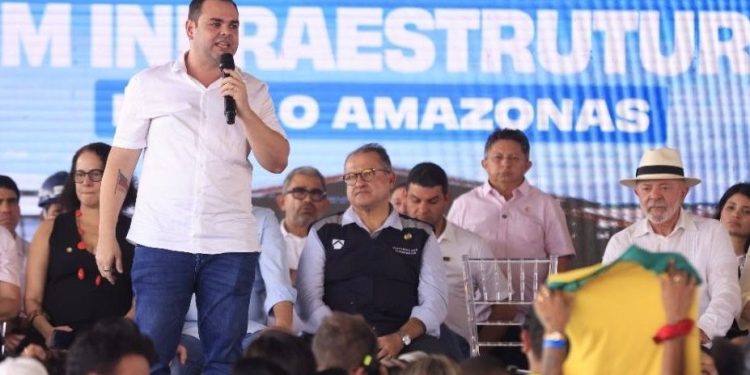Ao lado do presidente Lula, governador Roberto Cidade destaca investimentos históricos e reforça avanço das obras na BR-319 no Amazonas