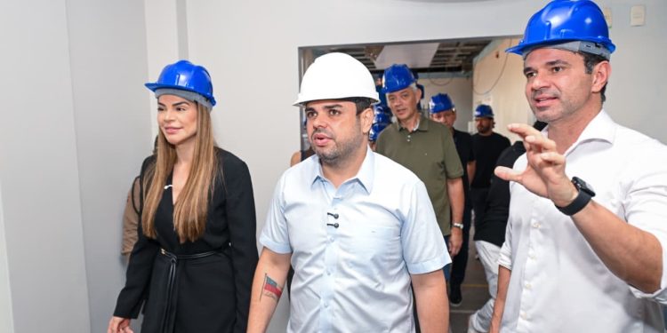 Governador Roberto Cidade acompanha obras de revitalização do SPA e Maternidade Chapot Prévost
