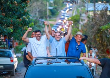 Em Novo Airão, Roberto Cidade anuncia aumento do Auxílio Estadual para R$ 250 já a partir de 2027