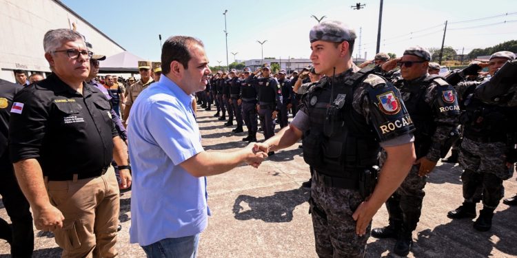Governador Roberto Cidade lança Operação Bairro Seguro e Ocupação e reforça efetivo com mais de 500 alunos soldados