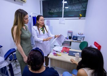 Primeira-dama Thaisa Cidade visita Policlínica Gerontológica da FUnATI e destaca atenção à pessoa idosa