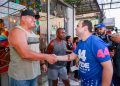 Roberto Cidade começa corpo a corpo da campanha pelo Jorge Teixeira, na zona Leste