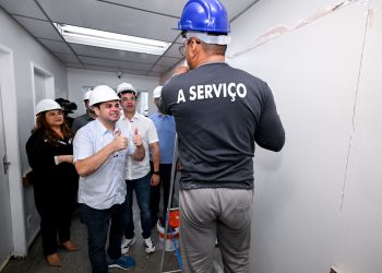 Governador Roberto Cidade vistoria obras da Maternidade Azilda Marreiro, na zona norte de Manaus