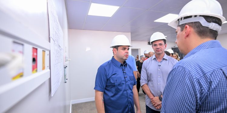 Governador Roberto Cidade vistoria obras que ampliam e modernizam estrutura do SPA São Raimundo