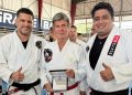 Luiz Fux recebe homenagem por atuação em defesa da cidadania e incentivo ao Jiu-Jitsu