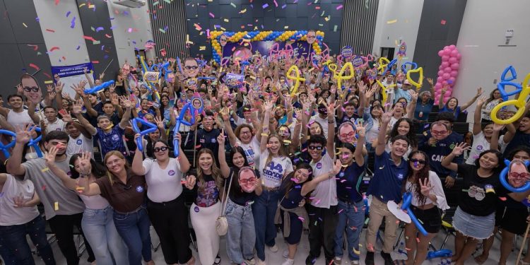 Thaisa Cidade reúne mais de 300 jovens e apresenta propostas de Roberto Cidade para a juventude do Amazonas