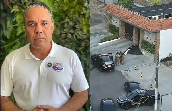 Alvo de operação da PF, coronel Vinícius chama ação de “política” e diz confiar na Justiça