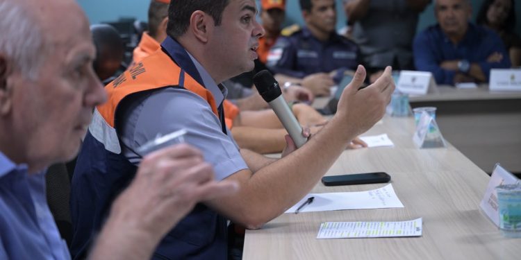 Governador Roberto Cidade coordena reunião do Comitê Climático e reforça ações de combate à estiagem e às queimadas